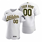 Oakland Athletics Customized Nike White 2020 Stitched MLB Flex Base Jersey,baseball caps,new era cap wholesale,wholesale hats
